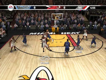 NBA Live 07 (USA) screen shot game playing